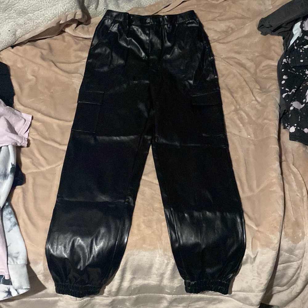 Leather pants large